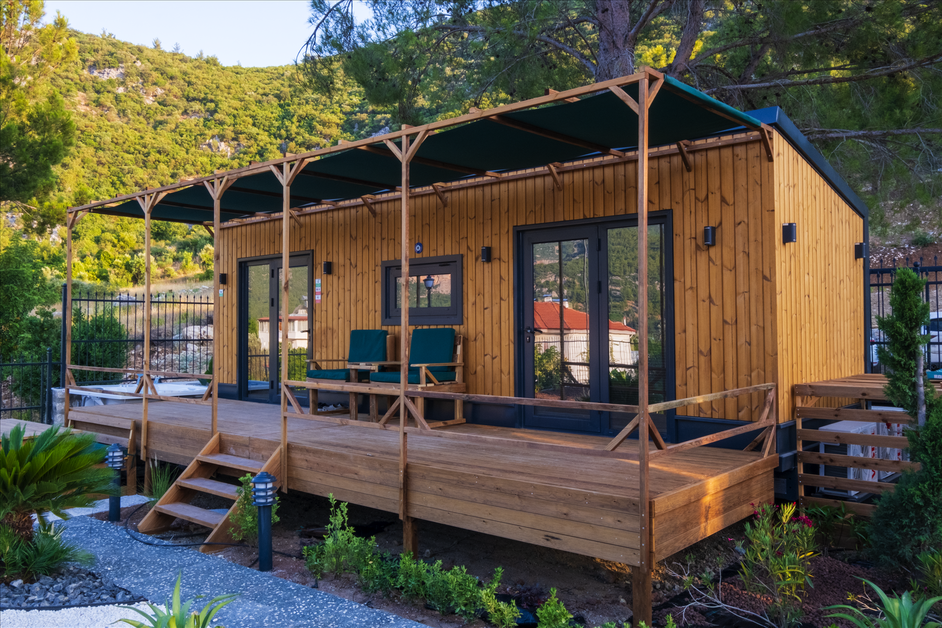 Adrasan Tiny House VIP tesis detayı, Antalya